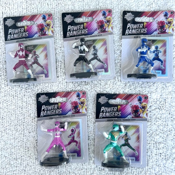 Hasbro | Toys | Power Rangers Mini Figures Lot Of 5 New In ...